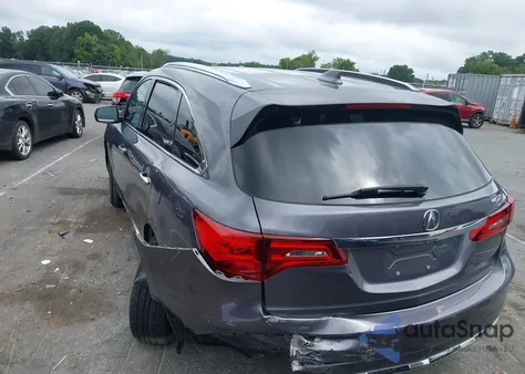 2018 Acura Mdx from USA, damaged, VIN 5J8YD3H33JL005024